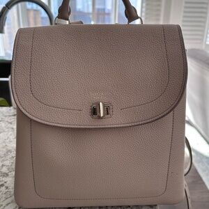 Kate Spade Ivory Leather Backpack